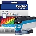 Brother Genuine LC406C Standard Yield Cyan INKvestment Tank Ink Cartridge