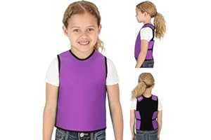Special Supplies Sensory Compression Vest Deep Pressure Comfort (Purple, X-Small)
