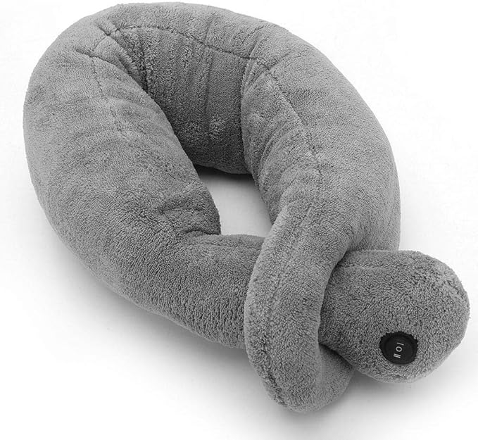 Vibrating Massaging Neck Pillow Massage with Heat,Electric Massager