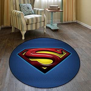 Alfombra de Dc Marvel para dormitorio, salón, casa, antideslizante