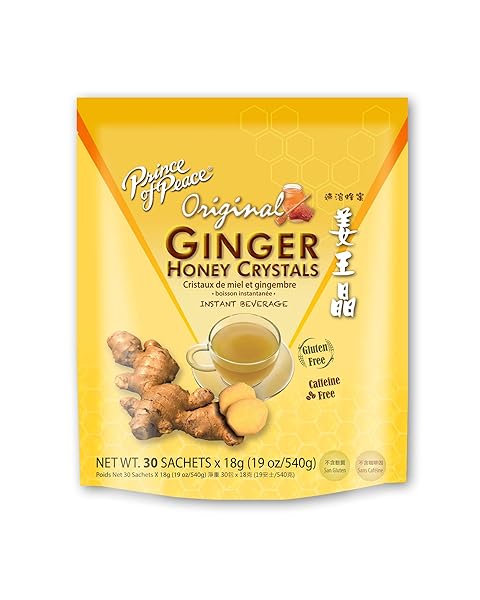 PRINCE OF PEACE® INSTANT GINGER HONEY CRYSTALS, 30CT