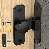 StickNGo Heavy Duty 90 Degree Barn Door Lock, 304
