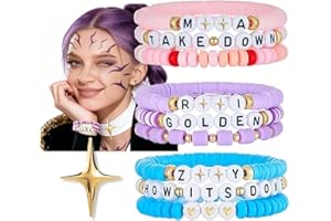 SeleneTenderaes Anime Necklace Set Inspired Merch Bracelet Gold star-shaped brooch Cosplay Gift Women Men