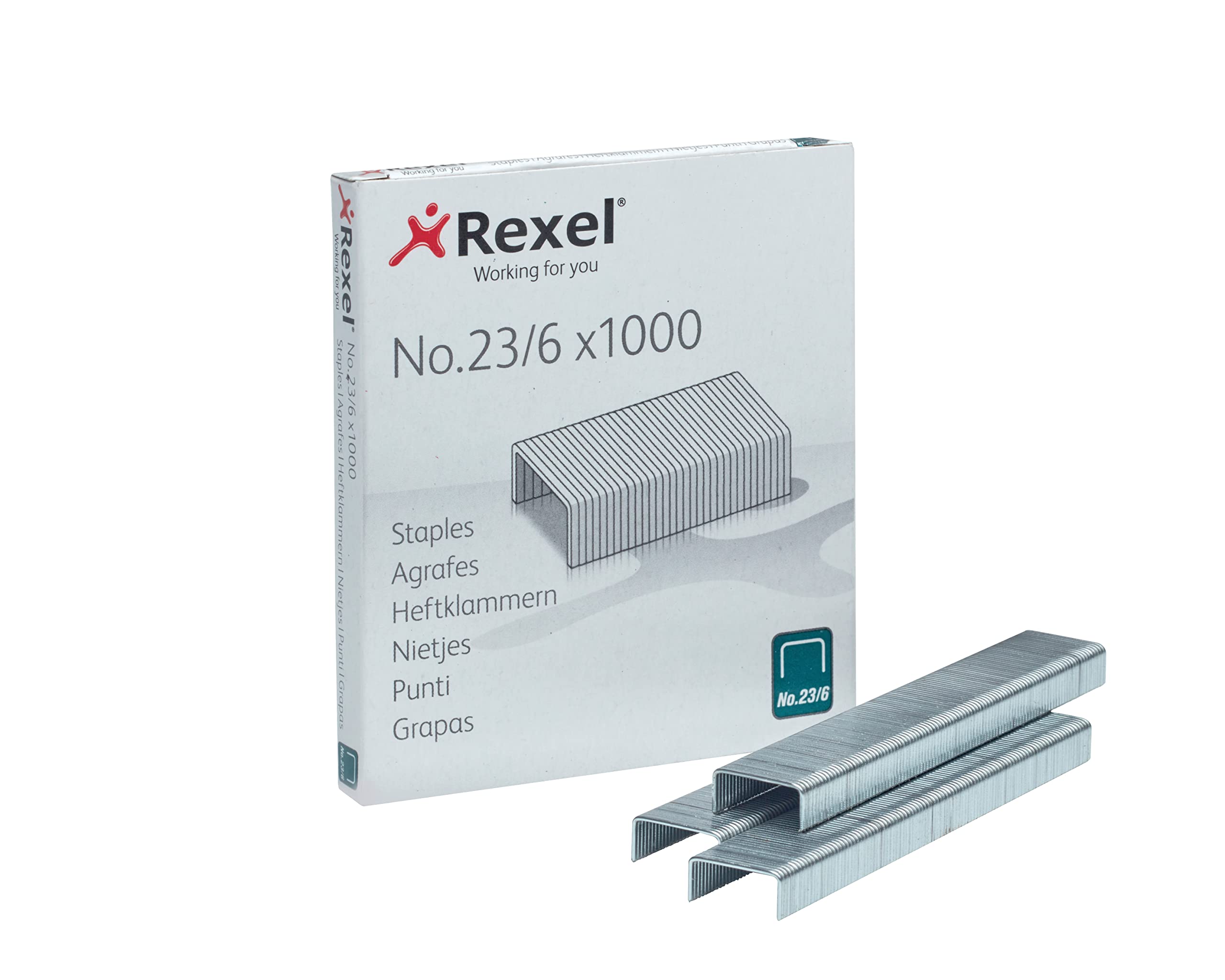 Rexel No.23/6 Staples (Pack of 1000) — image 1