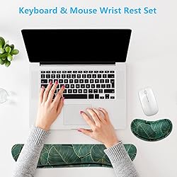 Dapesuom Enlarge Keyboard Wrist Rest, Memory Foam