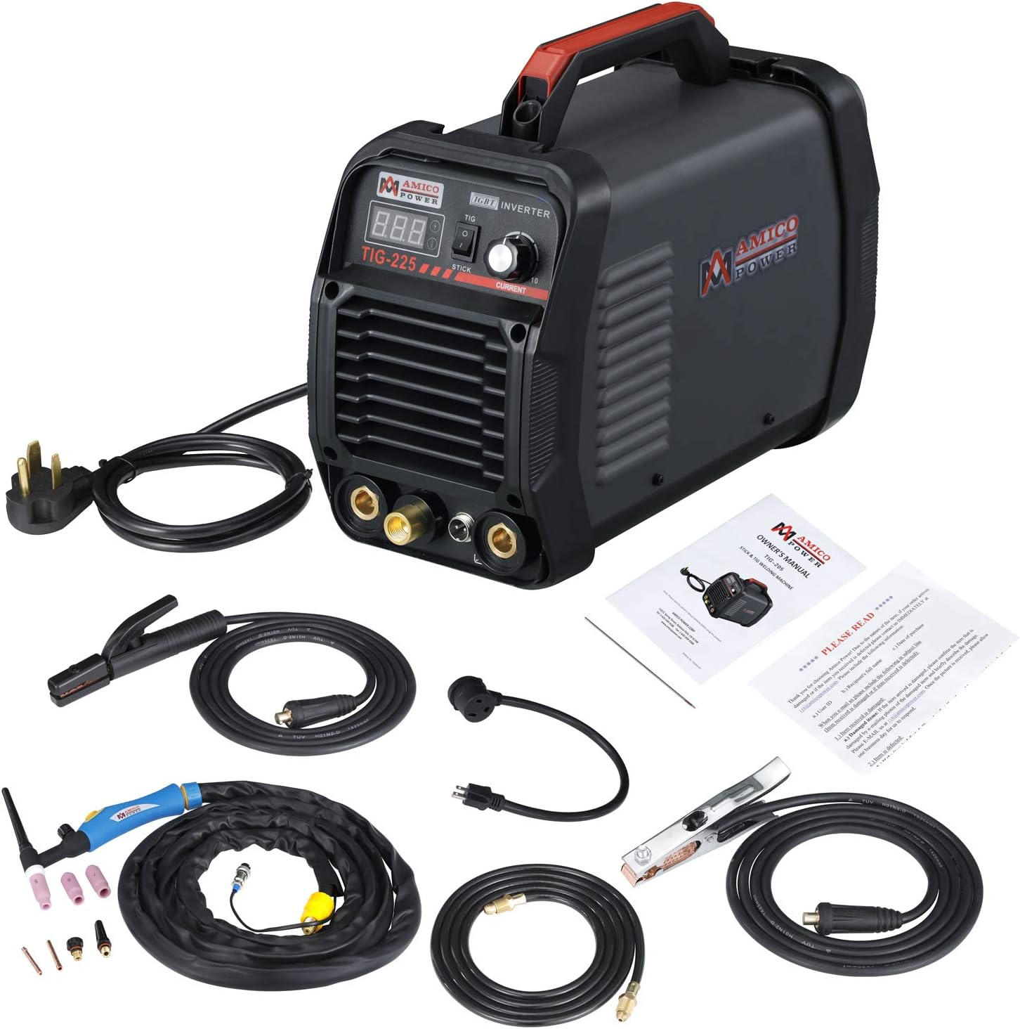 Amico TIG-225 220A High Frequency Arc Welding Machine Best Welding Machine For Beginners