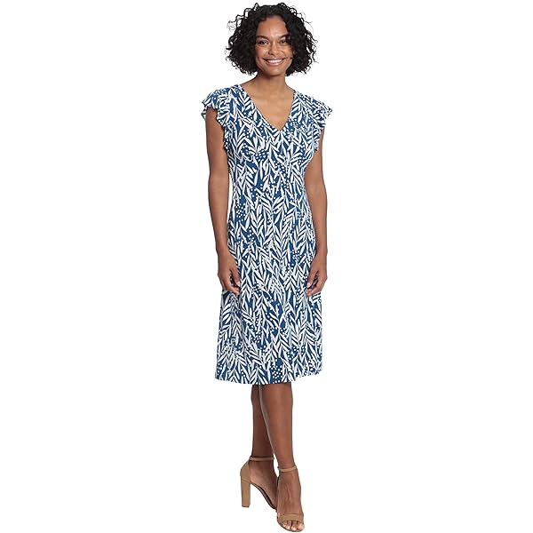 Chaps Women's Floral Fit-and-Flare Dress Dress, col Creme/Waikiki Blue/Multi, 10 at Amazon Women's Clothing store Chaps Women's Floral Fit-and-Flare Dress Dress, col Creme/Waikiki Blue/Multi, 10 at Amazon Women's Clothing store
