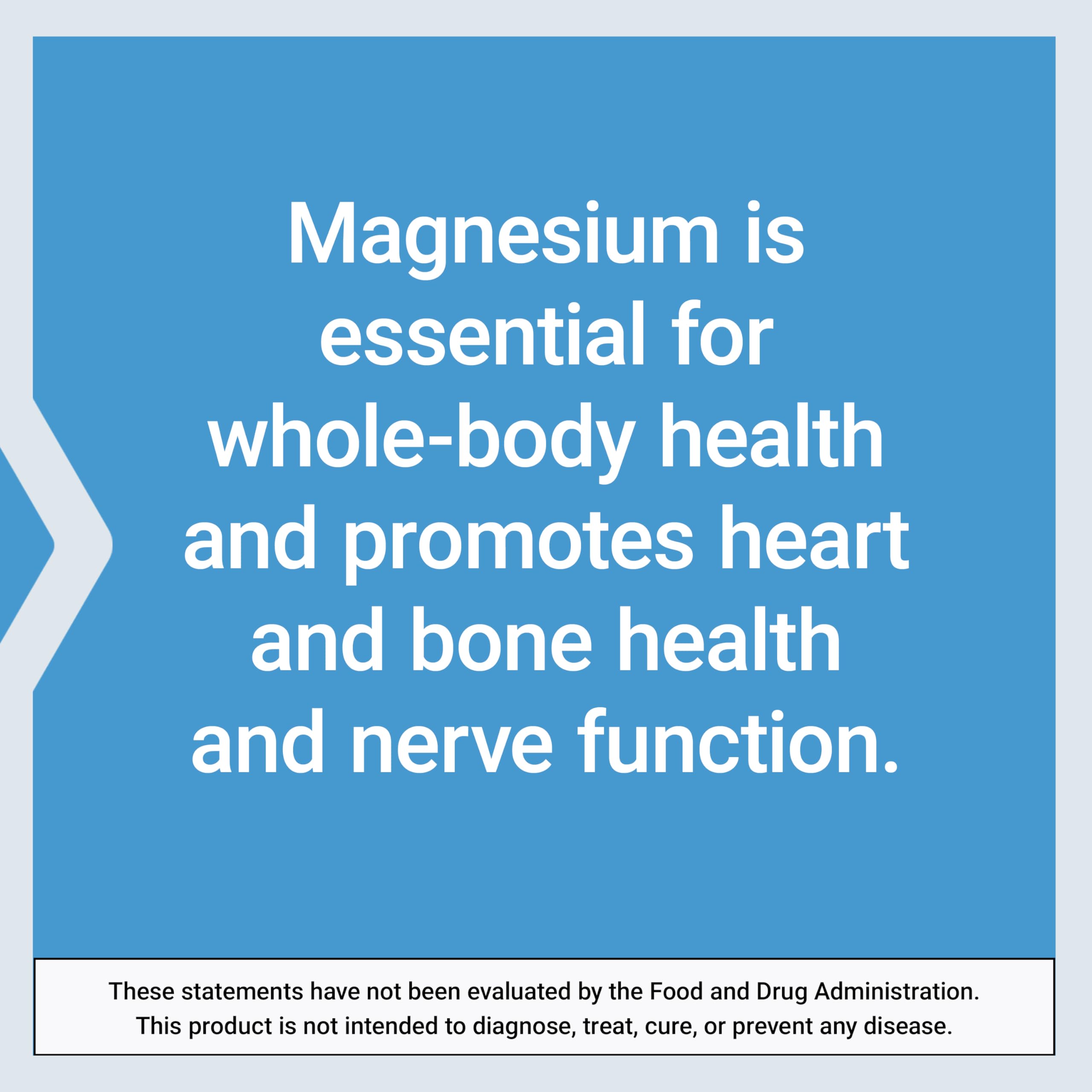 Life Extension Magnesium Citrate 100 mg Vegetarian Capsules, Blue, 100 Count