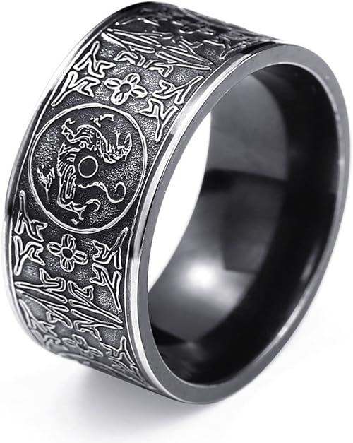 Amazon Pw 精良sus316l製 四神お守り 天の四方の方角を司る霊獣 青龍 朱雀 白虎 玄武 指輪 ラッピング対応 ジュエリー 通販