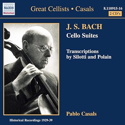 Pablo Casals, Johann Sebastian Bach - Cello Suites - Amazon.com Music