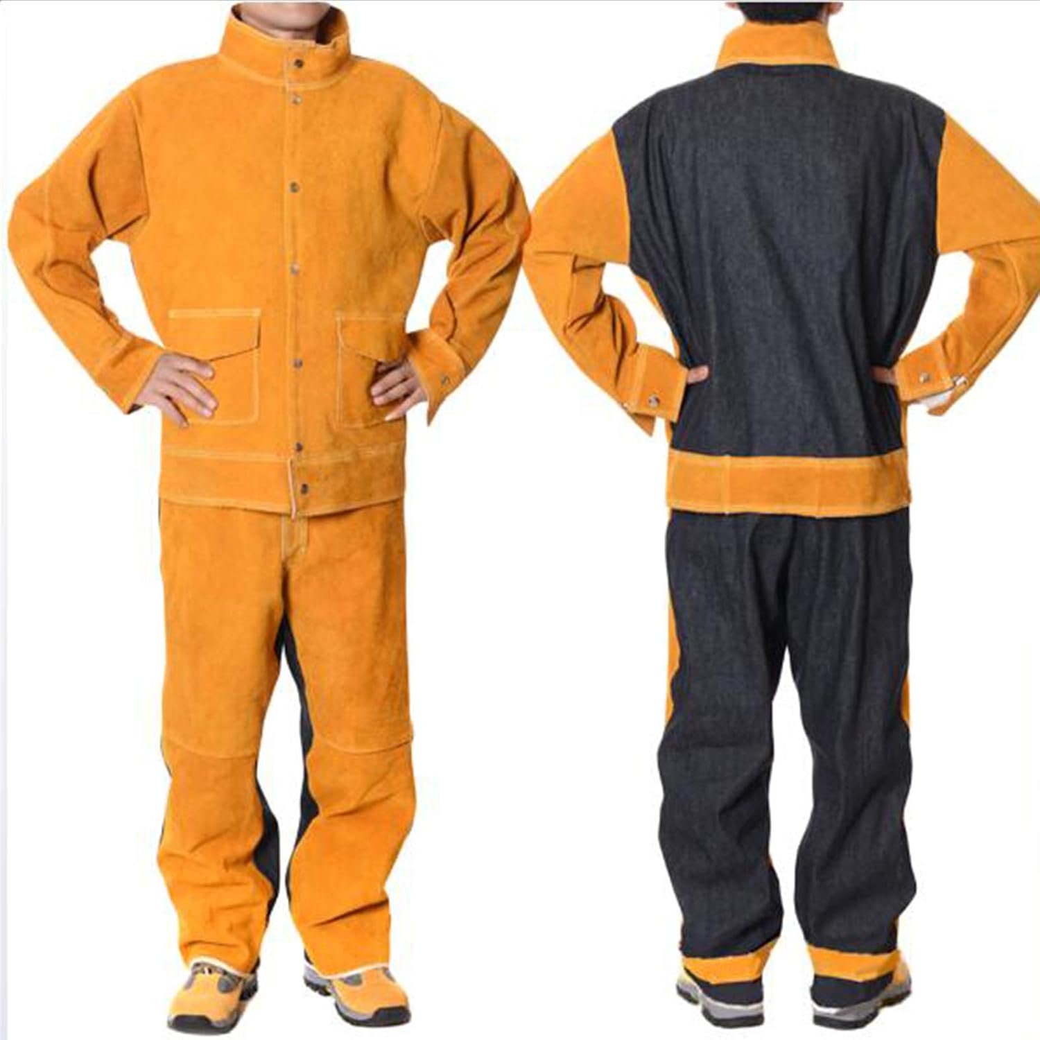 Welding Jacket Leather, Welding Clothing, Work Pants, Flame Retardant