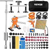 VEVOR 117 PCS Car Dent Puller Kit, Paintless Dent Repair Tool with Lifter, Slide Hammer &amp; Suction Cup for Auto Body Dents, Hail Damage, Door Dings