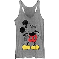 Disney Mickey Mouse Tank Top, Large, Grey at Amazon Women's