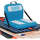 Niphean Kayak Seats with Back Support，Ergonomic Paddle Board Seat | Inflatable Sturdy Kayak Accessories for SUP Paddleboard, Boat, Canoe, Kayak Seat Cushion for Versatile Use