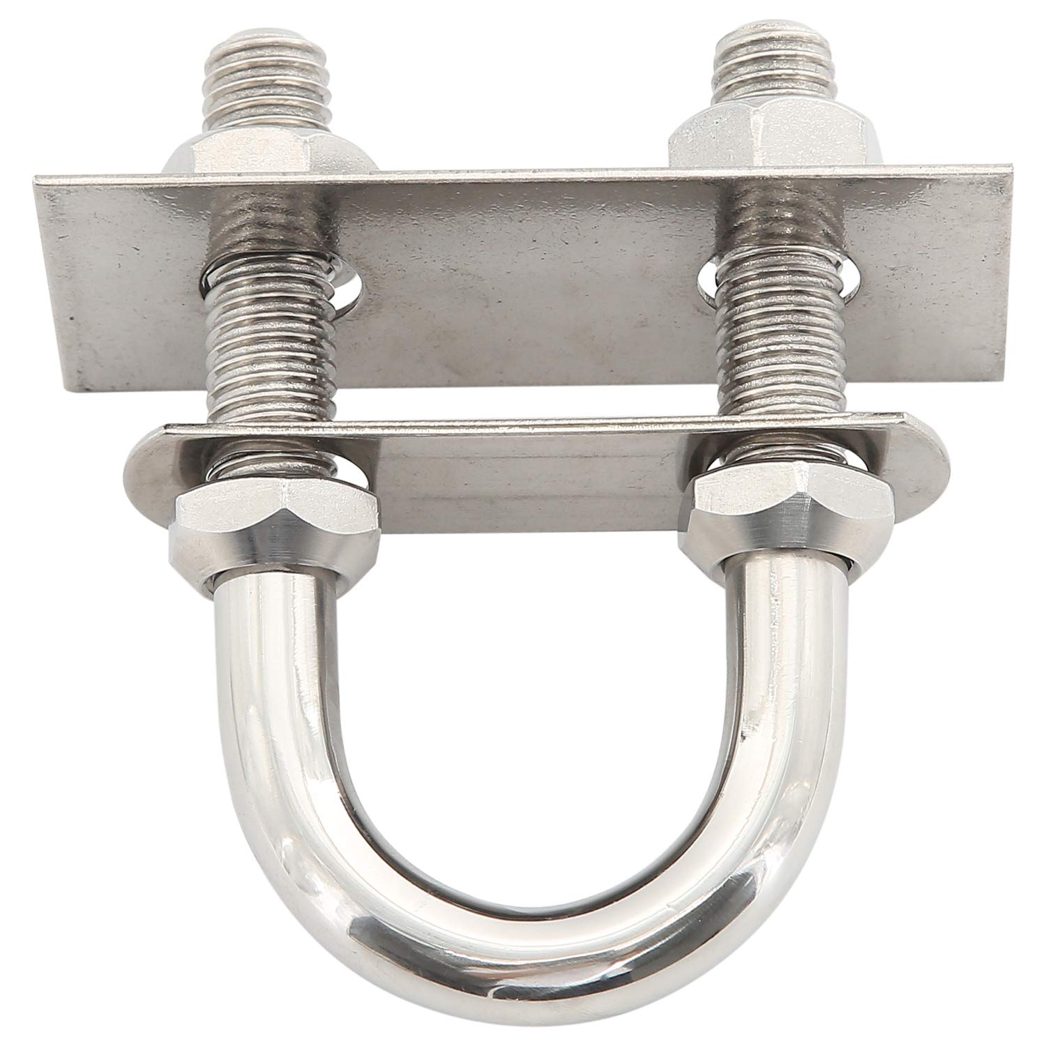 U Bolt Stern Bow Eye Tie Down Stainless Steel1/2" Dia21/2" Thread