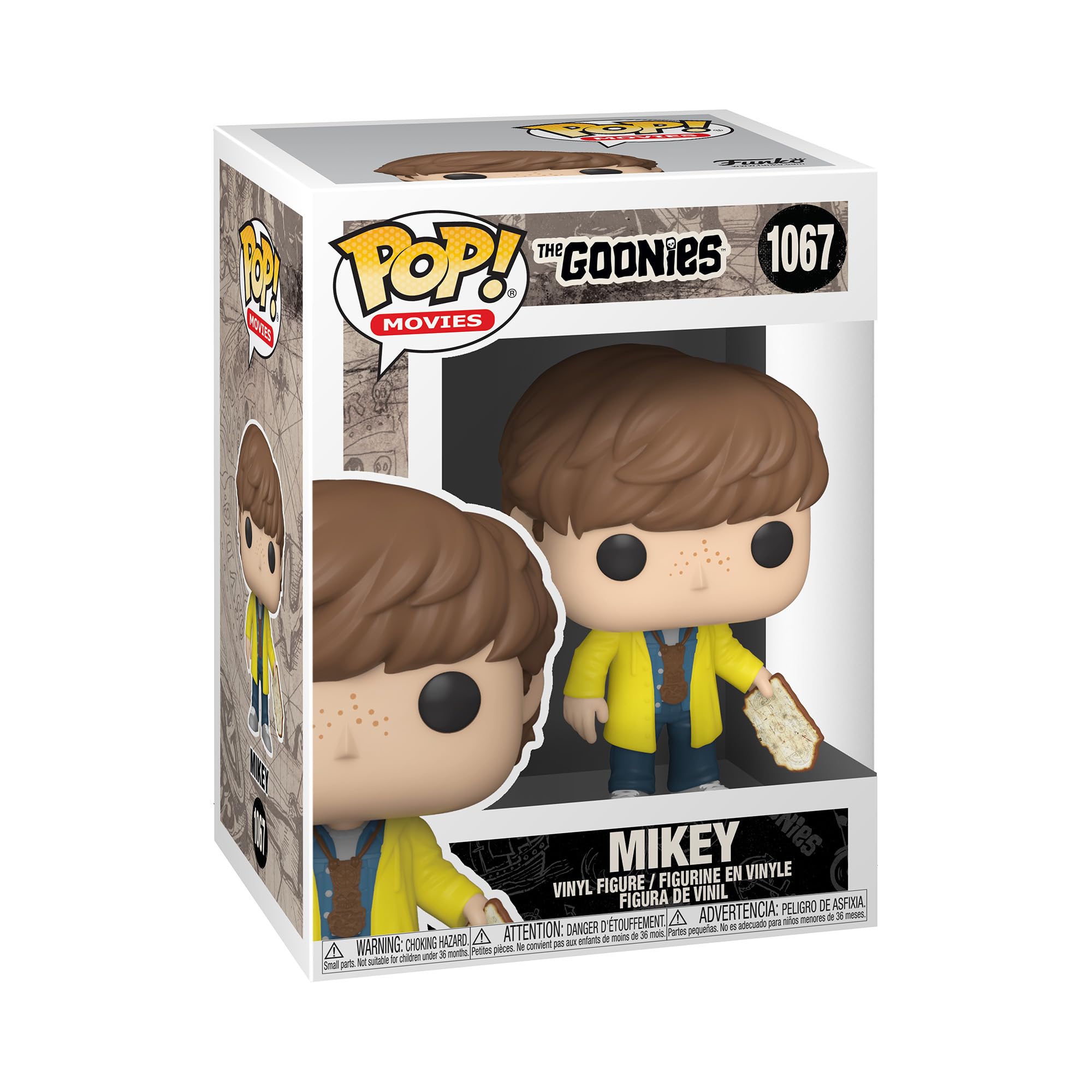 Funko POP! Movies: the Goonies-Mikey With Map Vinyl - Collectable Vinyl Figure - Gift Idea - Official Merchandise - Toys for Kids & Adults - Movies Fans - Model Figure for Collectors and Display