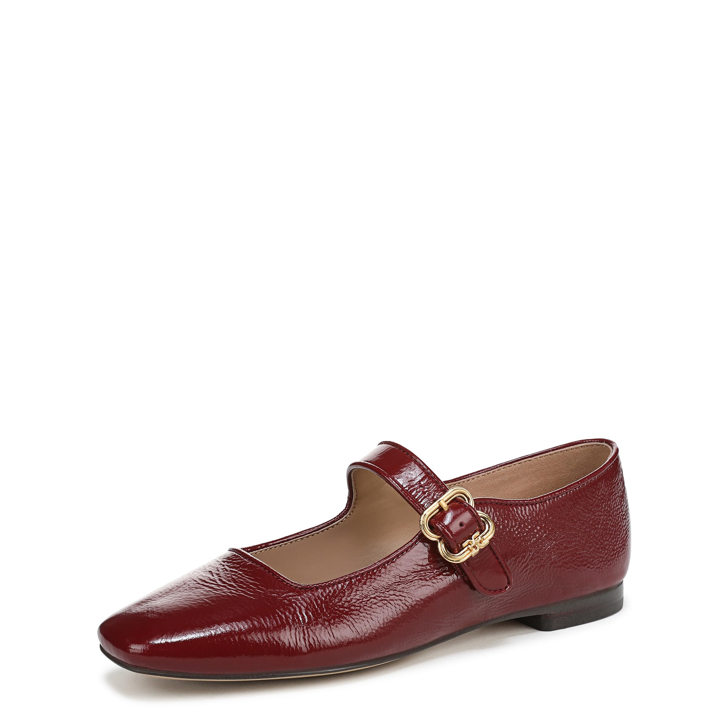 Sam Edelman Women’s Michaela Mary Jane Flat, French Merlot, 5.5