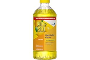 PINE-SOL Pine Sol CloroxPro Multi-Surface Cleaner, All Purpose Cleaner, Lemon Fresh, 40 Fluid Ounces (Package May Vary)
