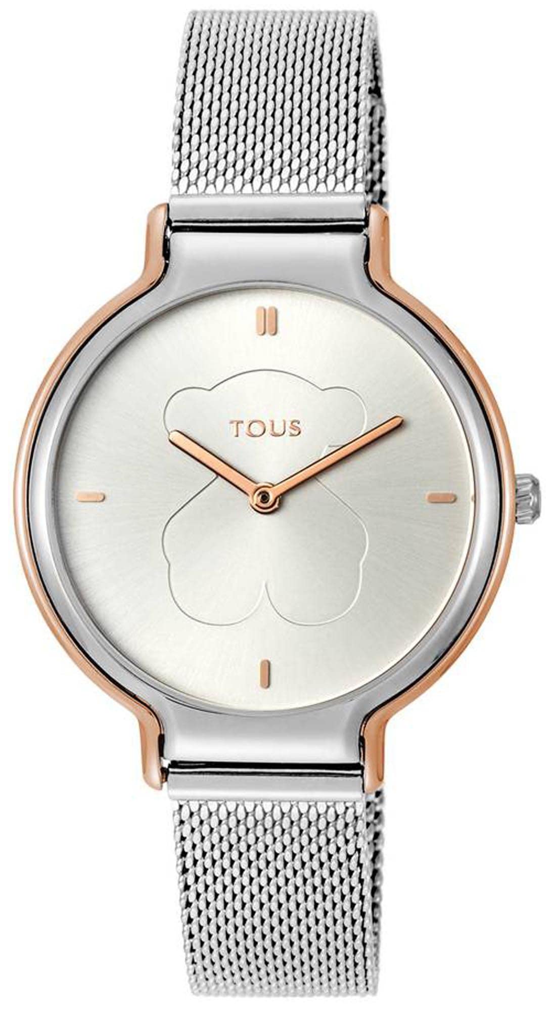 TOUS Watches Real Womens Analogue Quartz Watch with Stainless Steel Bracelet 800350890