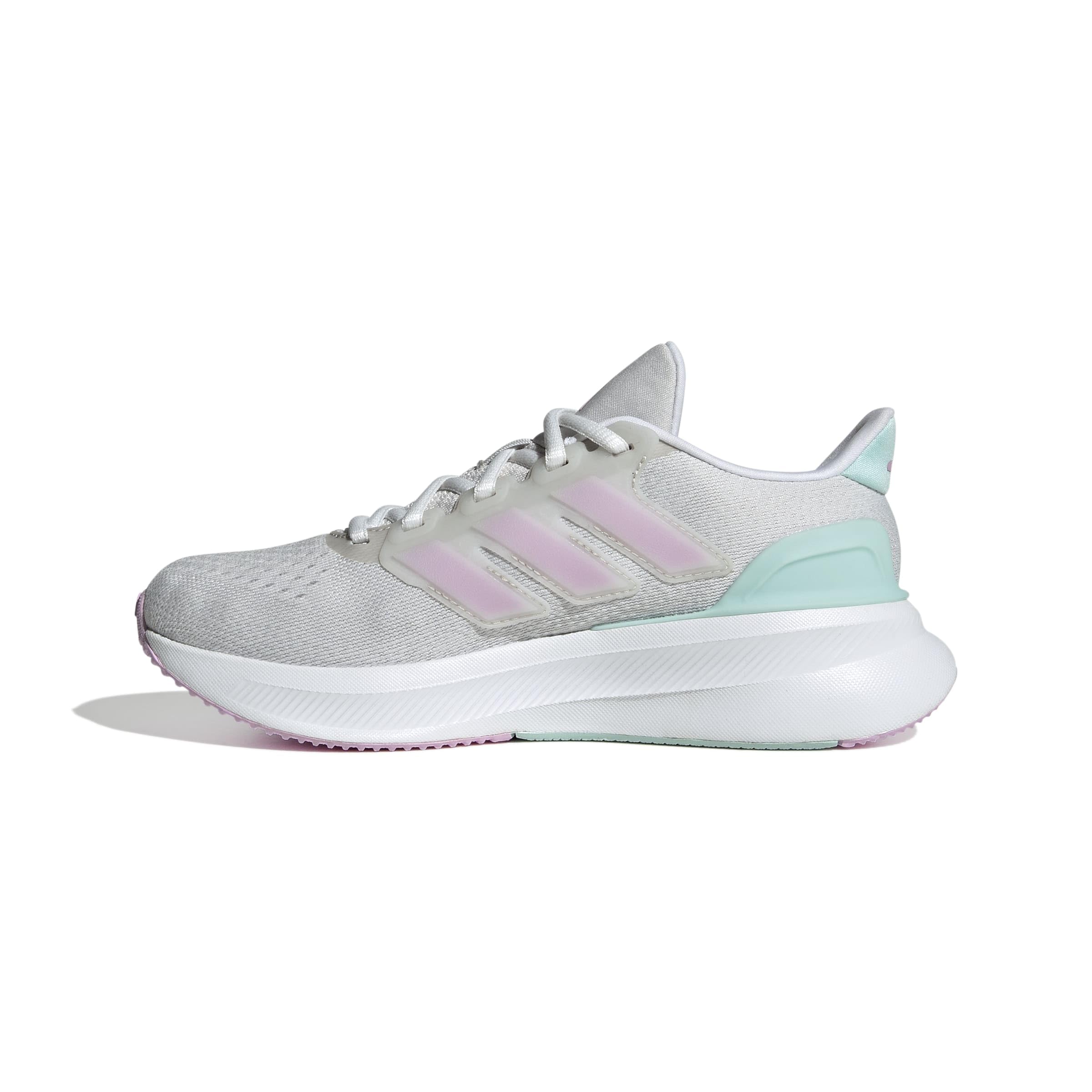 Adidas Unisex-Kids Ultrarun 5, Grey/Bliss Lilac/Semi Flash Aqua, 5