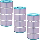 Hurricane Filters 3 Pack HF8409-01P Platinum Purple Pool Filter Cartridge - Replacement for PA90, Unicel C-8409, Filbur FC-1292