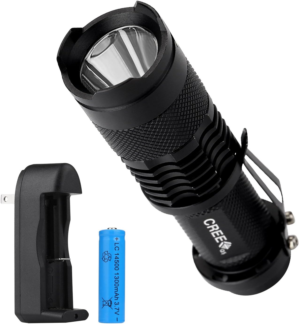 GSPON LED Flashlight,Outlite High Power 3 Mode Tactical Flashlight Handheld Waterproof Flashlight for Outdoor