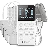 Etekcity TENS Unit Muscle Stimulator Machine with Replacement Pads for Pain Relief Multi-Modes, FSA HSA Approved Products, FD