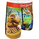 Good Luck Undies Men's Animals Boxer Brief Underwear