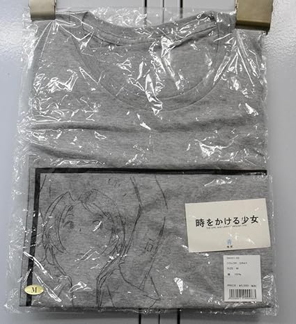 Amazon Co Jp 未開封新品 時をかける少女 絵コンテtシャツ M グレー 青地図シリーズ 伊賀大介 細田守 バケモノの子 展 スタジオ地図 アニメジャパン ホビー 通販