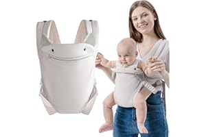 SERAPHY Baby Carrier with Pocket, 4-in-1 Breathable Infant Carrier Newborn to Toddler, Adjustable Multi-Position Baby Sling for Babies 3-36M (15-35lbs)- Grey