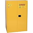 Eagle American Made 90 Gallon F﻿lammable Liquid Storage Cabinet, Self-Close Fireproof Cabinet for Schools, Garages, Manufacturing Facilities, 43" x 34" x 65", 9010X