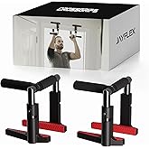 Jayflex CrossGrips Compact Pull Up Bar - Pull Up Bar Door Frame for Work from Home Fitness - Adjustable Door Frame Pullup Bar Handles - 250 lbs Capacity