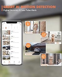Dzees Security Camera Outdoor Wireless - Upgrade 2K