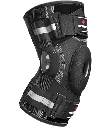 Genouillère Orthopédique DonJoy Drytex Avec Charnière Latérale – Taille L – Noire