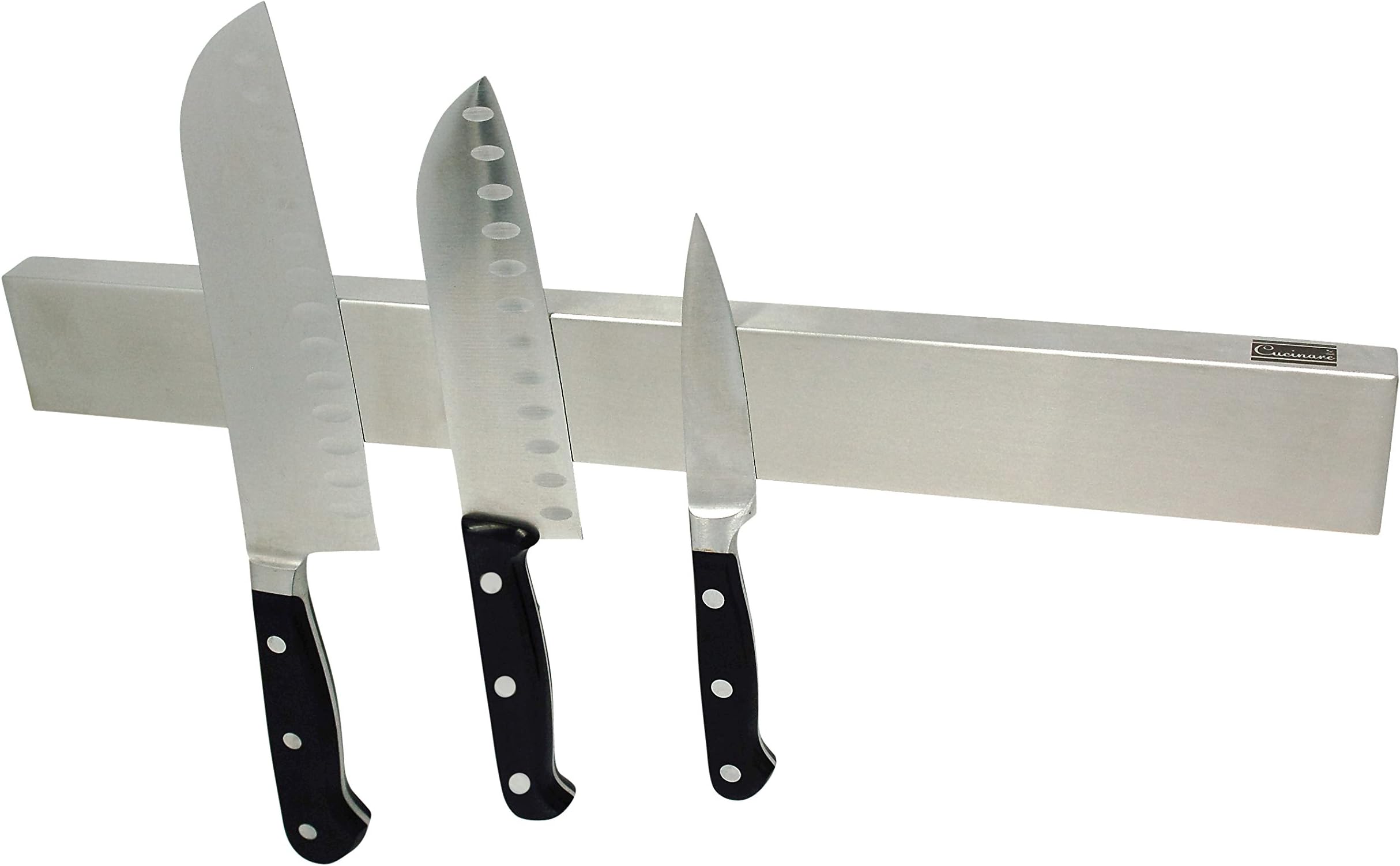 Cucinare 40 cm Premium Magnetic Knife Holder, Stainless Steel Magnetic Knife Strip, Knife Bar, Knife Holder