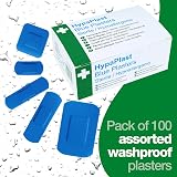 Safety First Aid Group HypaPlast Blue Catering Plasters Assorted 100 view 6