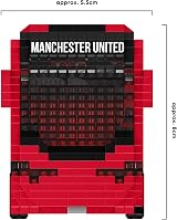 FOCO Manchester United BRXLZ 3D Coach Toy Model 1347 Pieces 12+ view 4