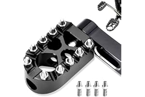 Goldfire Anti-Skid Gear Knurled Motorcycle Shifter Peg Shift Peg 360° Roating MX Chopper Bobber Style for H-D Touring Softail Sportster Dyna (Black)