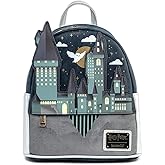Loungefly Harry Potter Hogwarts Castle Hedwig Womens Double Strap Shoulder Bag Purse