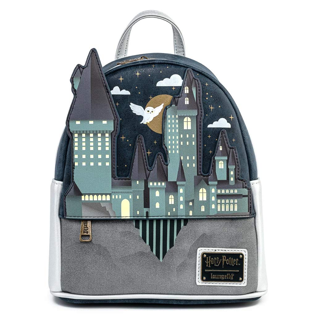 Salón harry potter hogwarts castillo hedwig para mujer bolso de hombro con correa doble