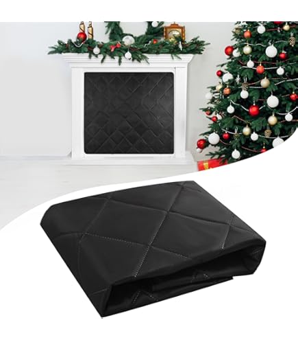 Magnetic Fireplace Cover - 39x32 Inch Draft Stopper For Energy Savings & Heat Loss Prevention