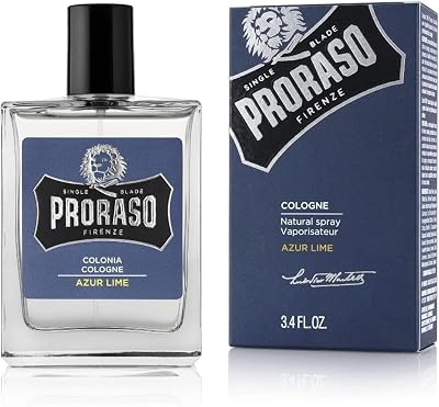 Proraso Azur Lime Cologne 100ml Men Citrusy Fresh Fragrance Italy