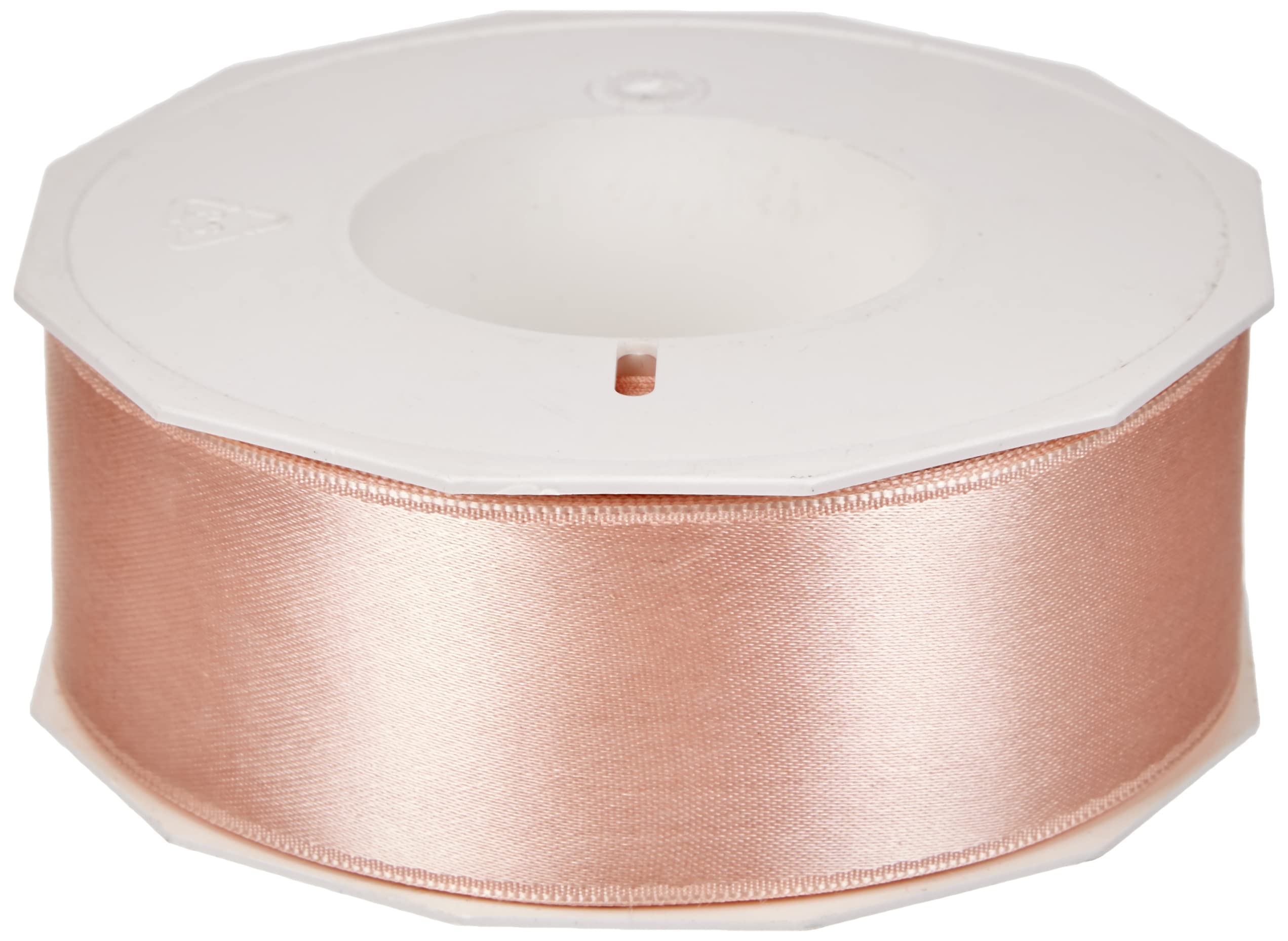 C.E. Pattberg SATIN apricot gift ribbon, 27 yards for Wrapping Gifts, 1.6 inches width, Ribbon for Decorating & Crafting, Decorative Ribbon for Gifts, for every occasion — image 1