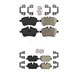 AmeriBRAKES Front Rear Semi-Metallic Disc Brake