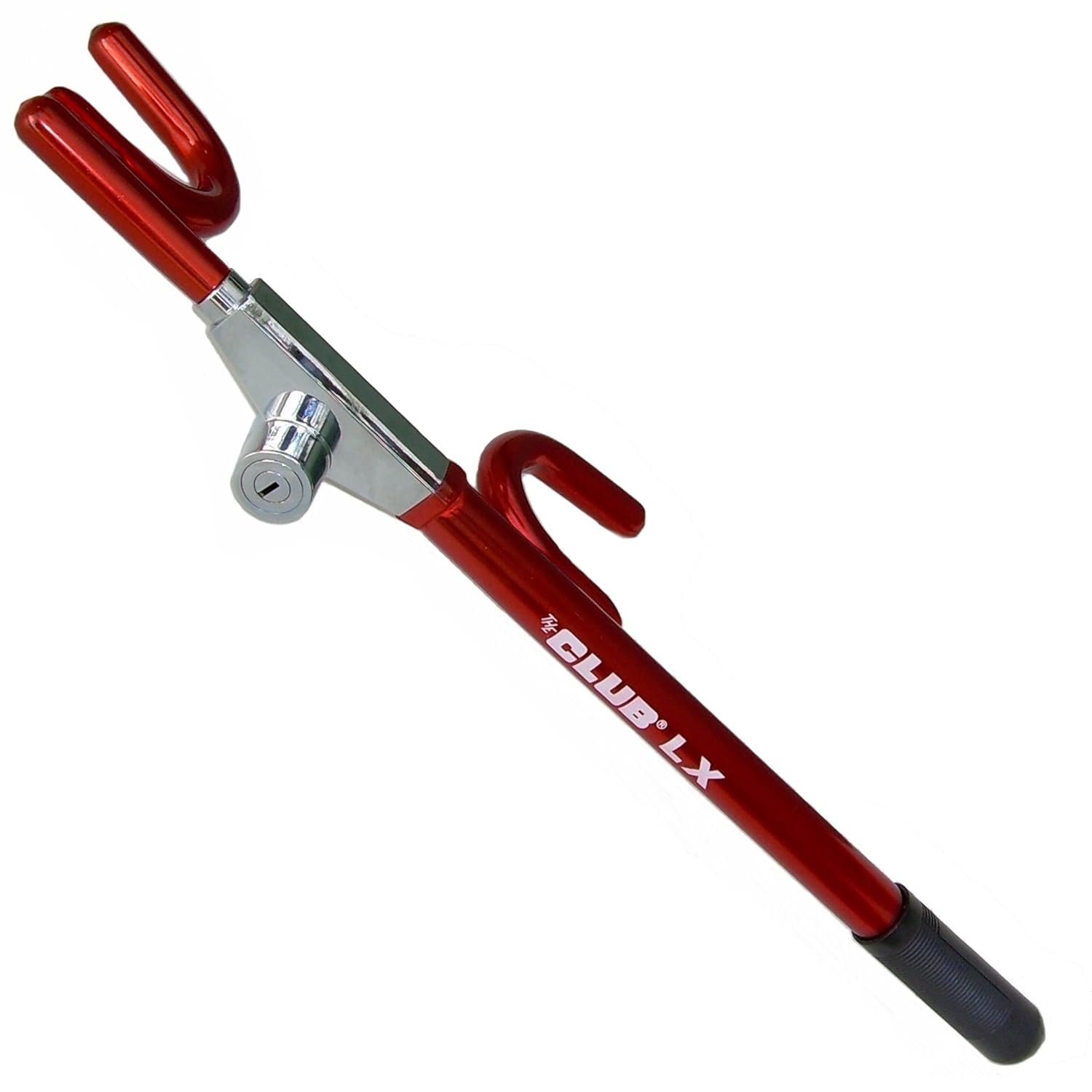The Club LX Steering Wheel Lock Red Amazon.co.uk Car & Motorbike