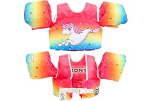 Body Glove Paddle Pals Life Jacket - The Safest Patented U.S. Coast Guard Approved Kids Swim Vest 33-55 LBS