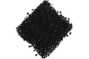 MAGICLULU Rubber Granules Turf Filler 1Kg Bag for Soccer Turf Playground Athletic Field Infill Material
