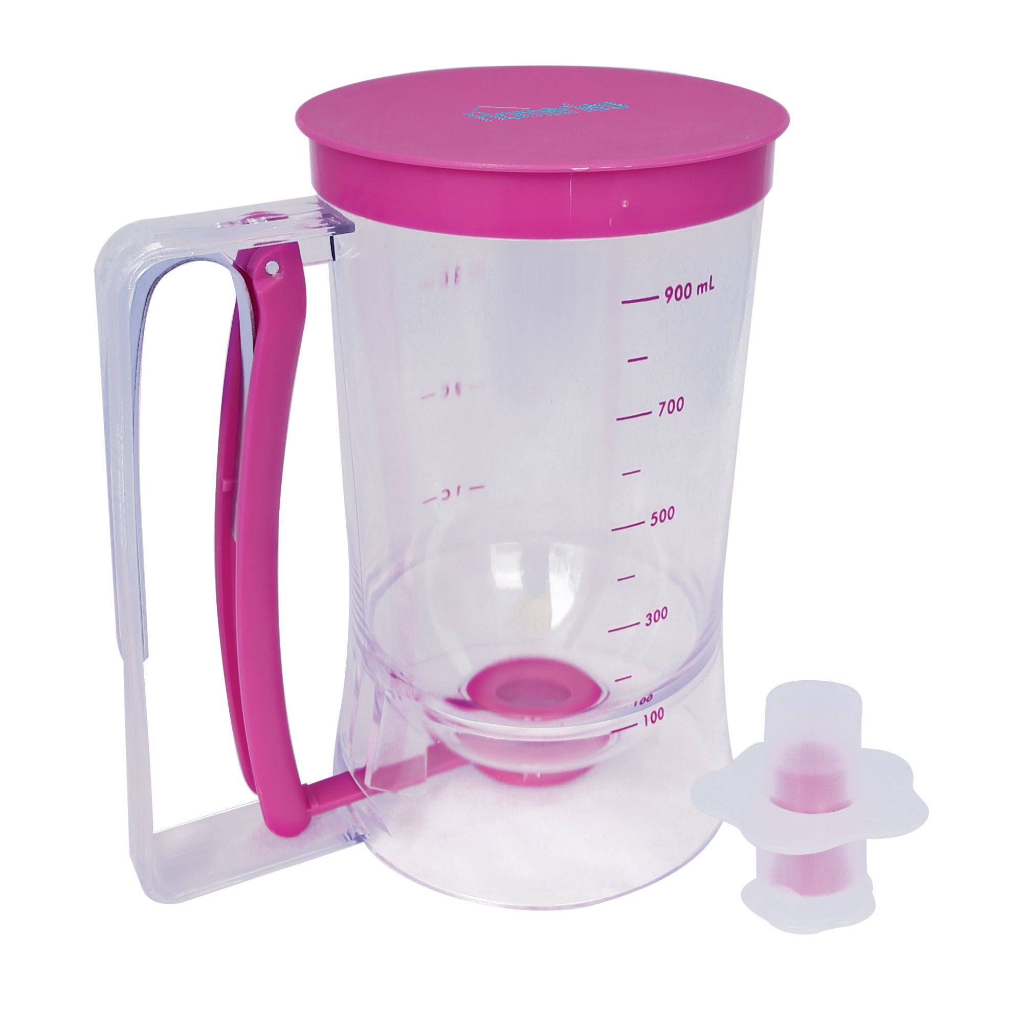 Homeries Pancake Cupcake Batter Dispenser Tool With Measuring Label
