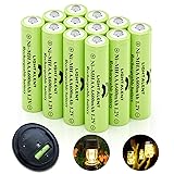 Lightalent Ni-MH AAA Rechargeable Batteries, Triple