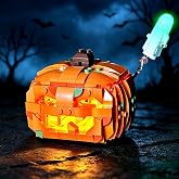 LED Light kit Compatible with Lego 40872 Halloween Pumpkin Lantern | Custom LED Lighting Accessories for Building Model Display, Lights Only, Model Not Included, Standard Version